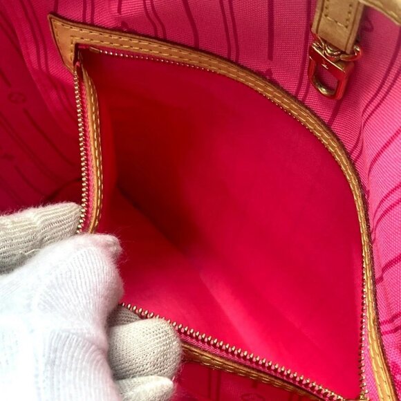 LOUIS VUITTON M48613 Monogram Rose Neverfull MM Shoulder Bag Tote Bag - Picture 14 of 16